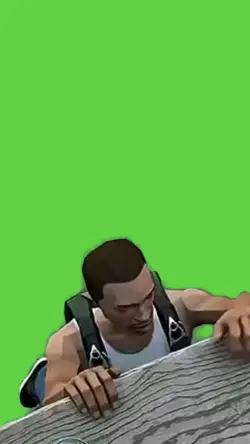 GTA guy falling