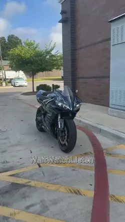 Blue motorcycle edit