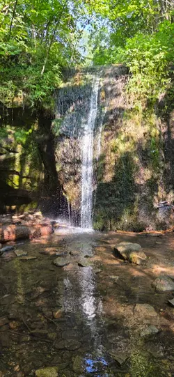 hidden waterfall