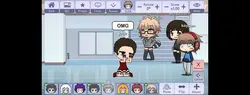 Posting classmates