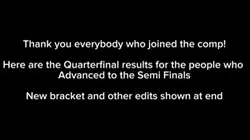 QUARTERFINAL RESULTS