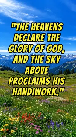 Psalm Sky Verse