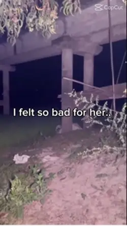 I felt so bad..