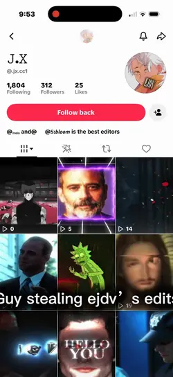 Guys stealing on tt