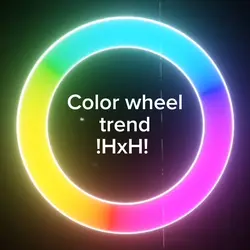 Color wheel trend