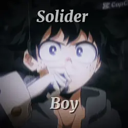 Soldier boy..
