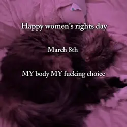 happy march 8th!! 