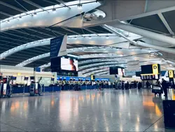 You go on a flight