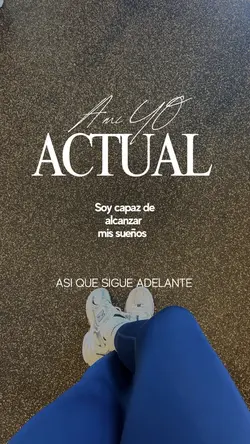 Para tu yo actual 
