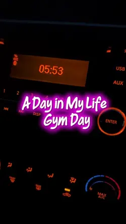 A Day in My Life:Gym
