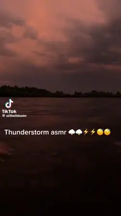 thunderstorm asmr 
