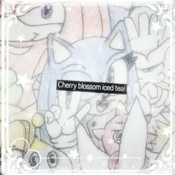 Cherry blossom iced