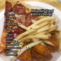 Nationality trend