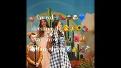 theatre roles 🎭