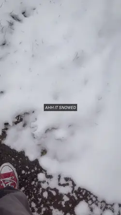 FIRST SNOW OF THE