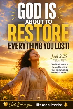God of restoration 
