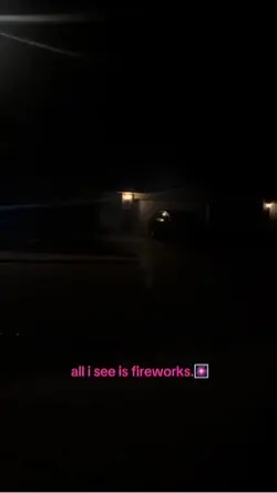 All I see is firewor