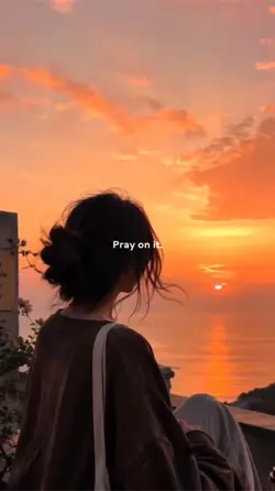 Pray on it