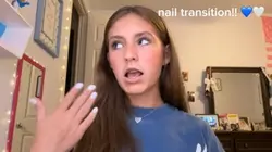 nail transition!! 