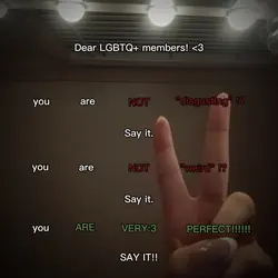 I support you!!?:3 