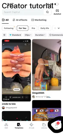 Creator tutorial