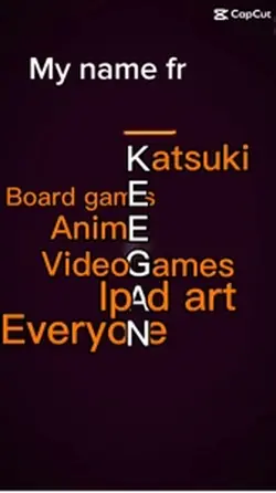 My name 