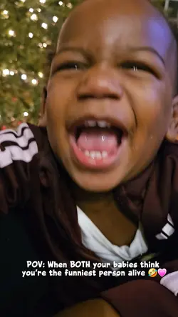 Babies laughing