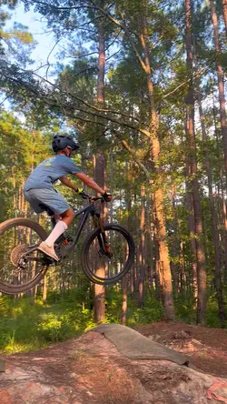 mountain bike jump
