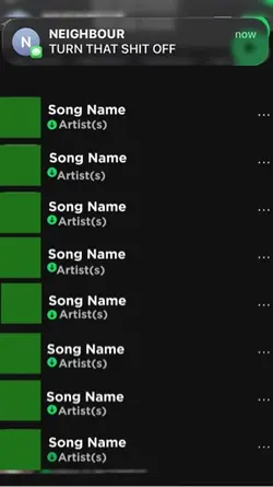 Fav Song Template