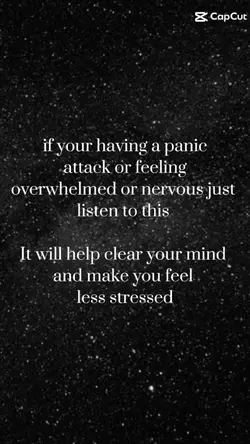 Calm down