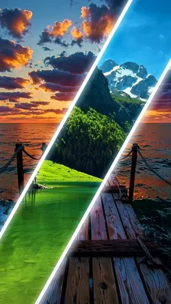 Split screen trend