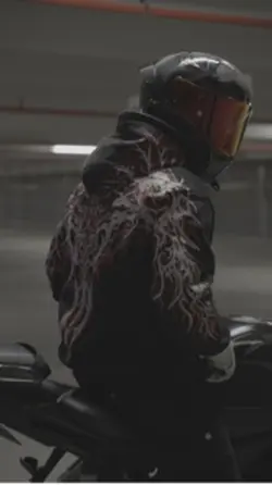 Biker slow mo