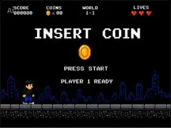 Retro Game Intro 