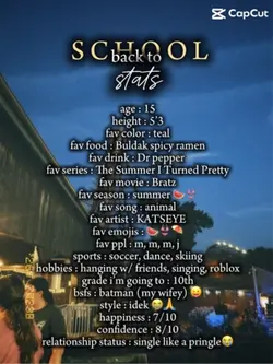 school stats