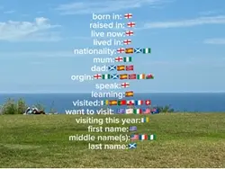 Nationality trend!