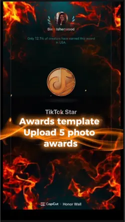 Awards template