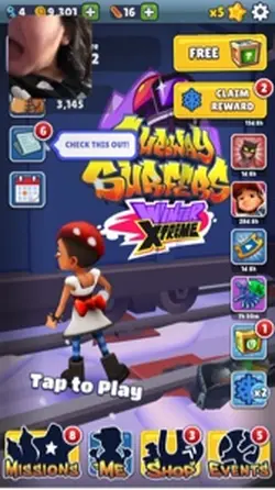 Subway surfers 