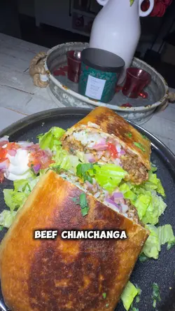 Beef Chimichanga 