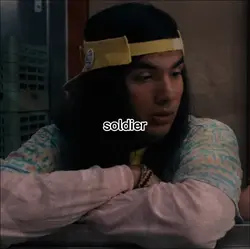 Soldier boy. 