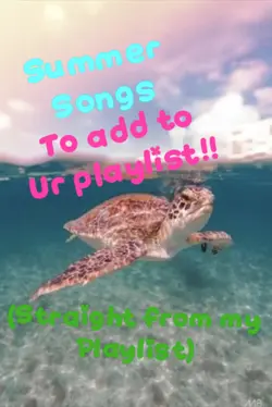 Summer songs!!🪩🏝️🌸