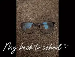 My back to school