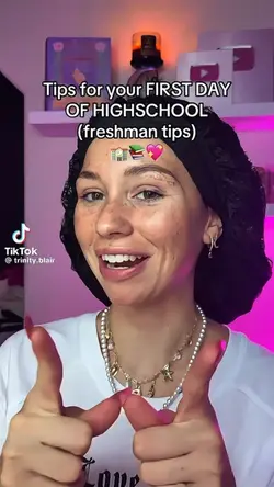 High school tips!! 📚