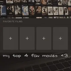 MY TOP 4 FAV MOVIES!