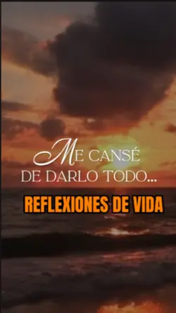 Reflexion de vida 🕊️