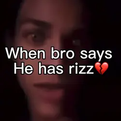 That is NOT rizz😭