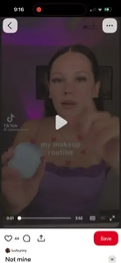 TikTok repost 