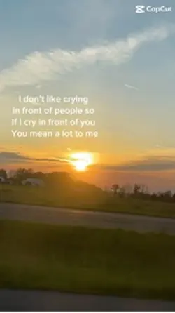 Don’t like crying