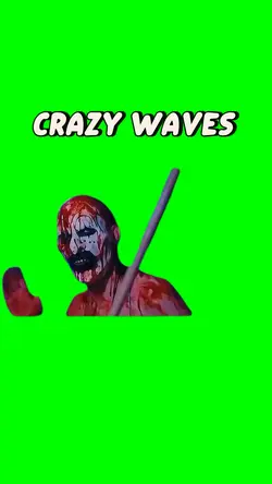 Two crazy waves