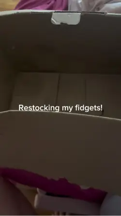 Restocking my fidget