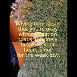 sadly...